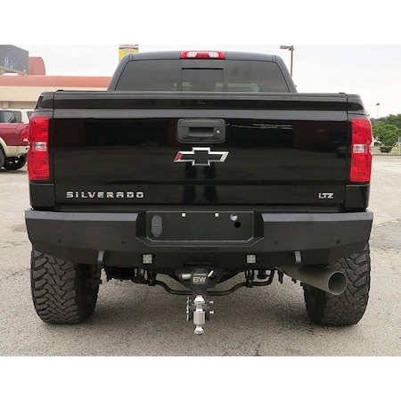 Steelcraft Automotive 11C Silverado 2500/3500 Fortis Rear Bumper Textured Black 76-20410
